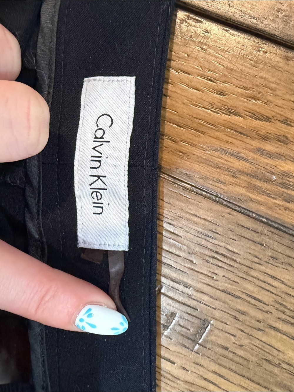 Calvin Klein Black Womens Dress Pants - Picture 8 of 11